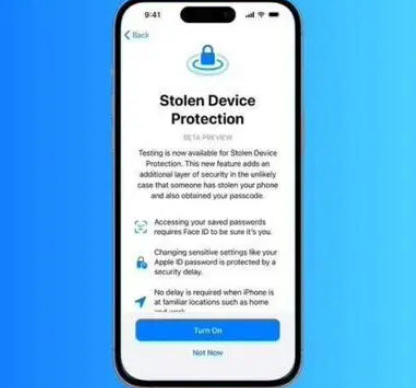 海东苹果授权维修店分享被盗设备保护功能开启方法 