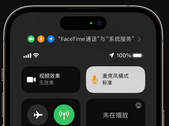 海东苹果授权维修网点分享iPhone在通话时让你的声音更清晰 